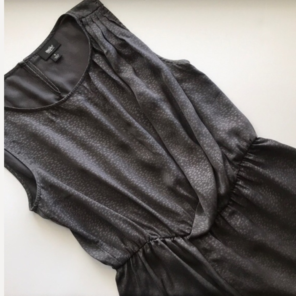 Mossimo Grey Peplum Top